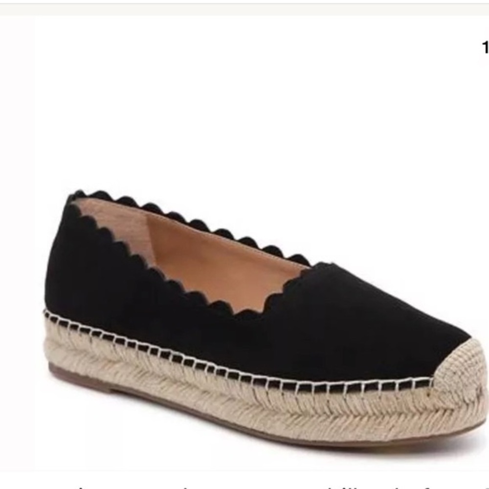 🆕 Crown Vintage Black Flat Espadrilles